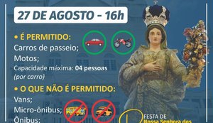 Carreata será realizada para homenagear Nossa Senhora dos Prazeres