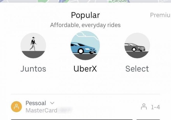 Uber deixa de exibir preços antes da viagem para alguns usuários