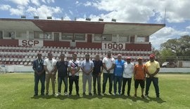 Presidente da ACEA integra comissão da FAF durante vistorias nos estádios de futebol de Coruripe e Penedo