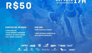 CSA inicia venda de ingressos para partida contra o Coruripe no próximo sábado