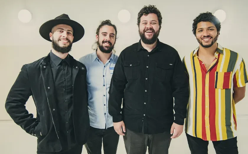 Banda Zimbra aporta em Maceió com a turnê Pouso