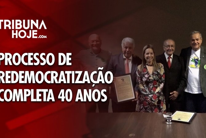 Processo de redemocratização completa 40 anos