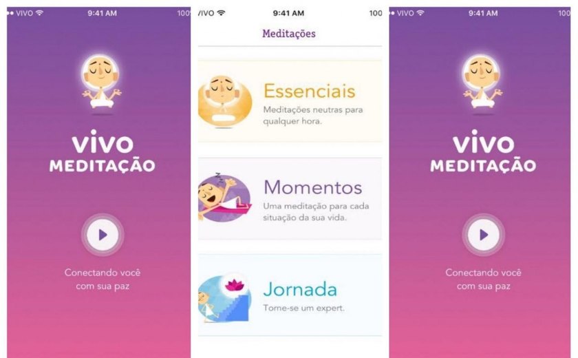 Vivo lança aplicativo que ensina a meditar com aulas exclusivas