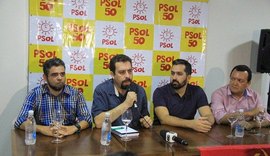 PSOL/AL apresenta candidaturas e Boulos quer revogar medidas de Temer