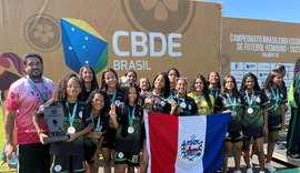 Alagoas conquista o vice-campeonato na Série Cobre do Campeonato Brasileiro Escolar de Futebol Feminino