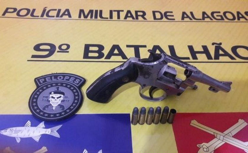 PM detém suspeitos e apreende armas de fogo em Delmiro Gouveia e Colônia Leopoldina