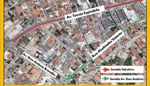 SMTT vai modificar sentido de via no Farol