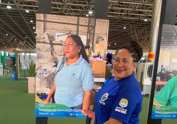 Catadoras alagoanas recebem homenagem em exposição fotográfica nacional