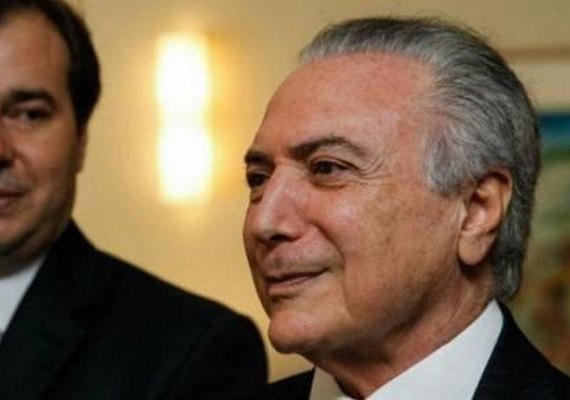 Temer participa de jantar na casa do presidente da Câmara dos Deputados