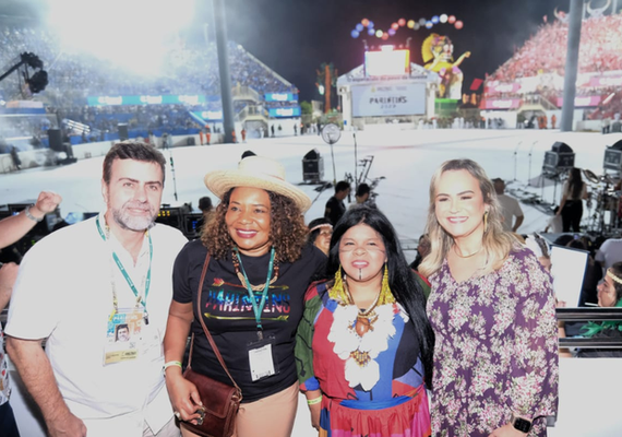 Ministras do Turismo, Cultura e Povos Indígenas prestigiam abertura do Festival de Parintins 2023