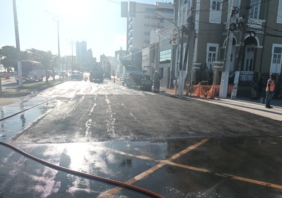 BRK conclui reparo emergencial e libera tráfego na Avenida da Paz