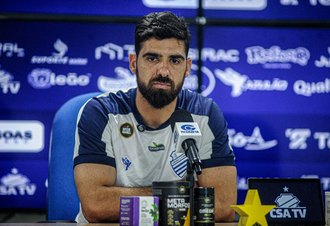 Rayan destaca solidez defensiva e liderança do CSA no Grupo A10 da Série D