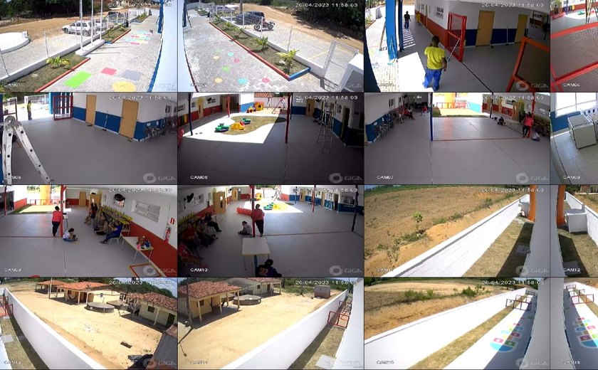 Palmeira inaugura nesta sexta, primeiro Centro de Educação Infantil 100% monitorado por câmeras