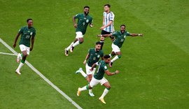 Arábia Saudita vence a Argentina de virada em 1ª zebra da Copa do Catar