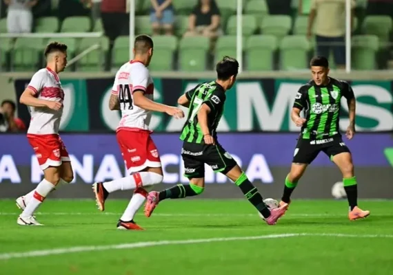CRB empata com América-MG e permanece na nona colocação do Campeonato Brasileiro