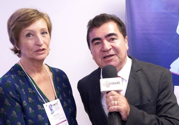 Jornalista Sônia Bridi concede entrevista à TV Cidadã