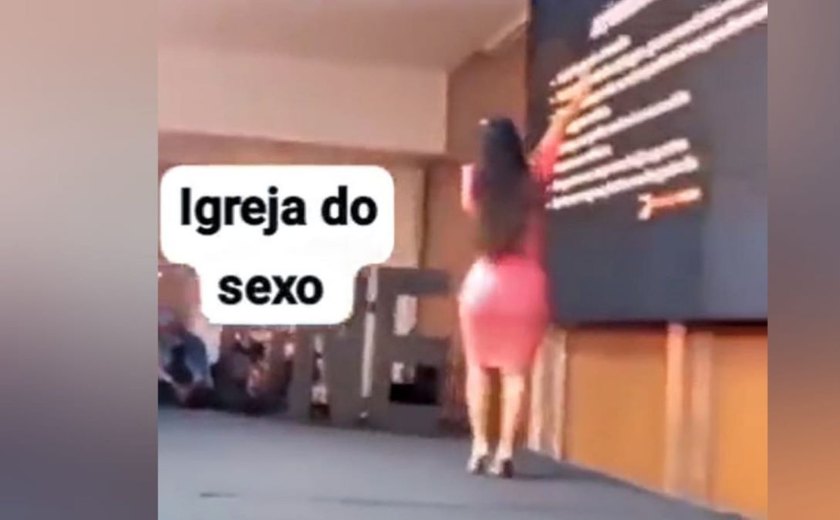 Pastora dá dicas picantes para fiéis em igreja: Xereca labaxúria?