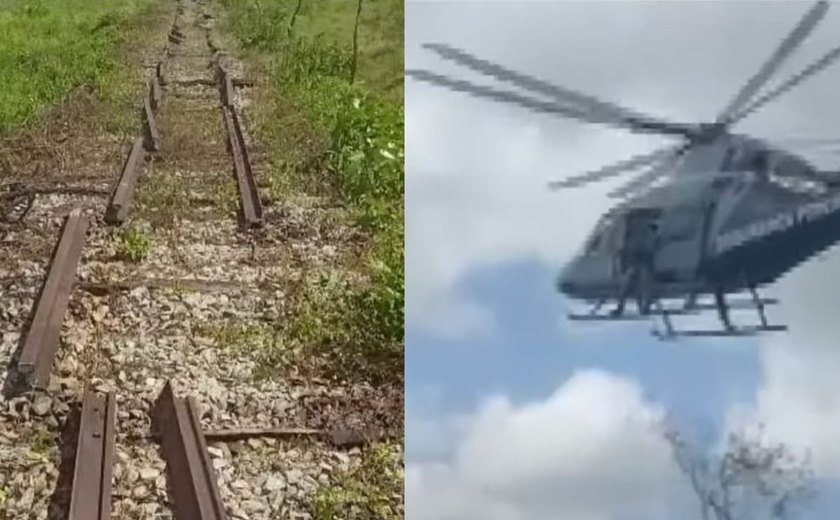 Trio é preso por furto de trilhos de ferrovia em Igaci