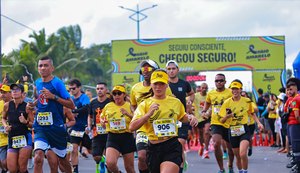 3ª Corrida Maio Amarelo reúne 4 mil pessoas na orla de Maceió pela segurança no trânsito