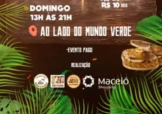 Exposição Mundo dos Répteis até dia 15 de janeiro