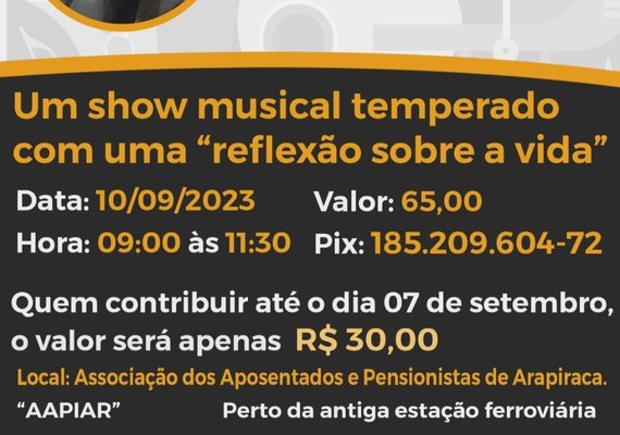 Amigos realizam evento solidário para colega com doença degenerativa