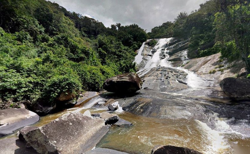 Cachoeira do Tombador é considerada uma das mais belas de Alagoas