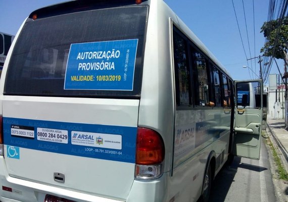 Operação fiscaliza transporte irregular em Maceió neste sábado