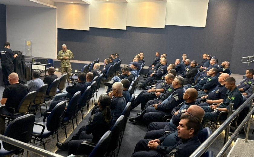 Guardas Municipais de Maceió participam de curso de drone na atividade policial