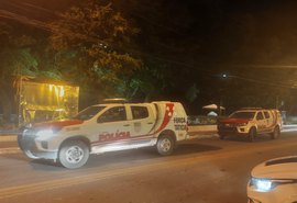 Perseguição termina com motociclistas presos na orla de Maceió