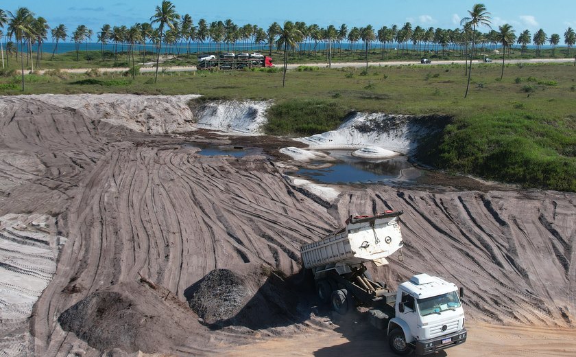 MPF obtém liminar que visa paralisação de extração de areia em área de proteção em Marechal Deodoro