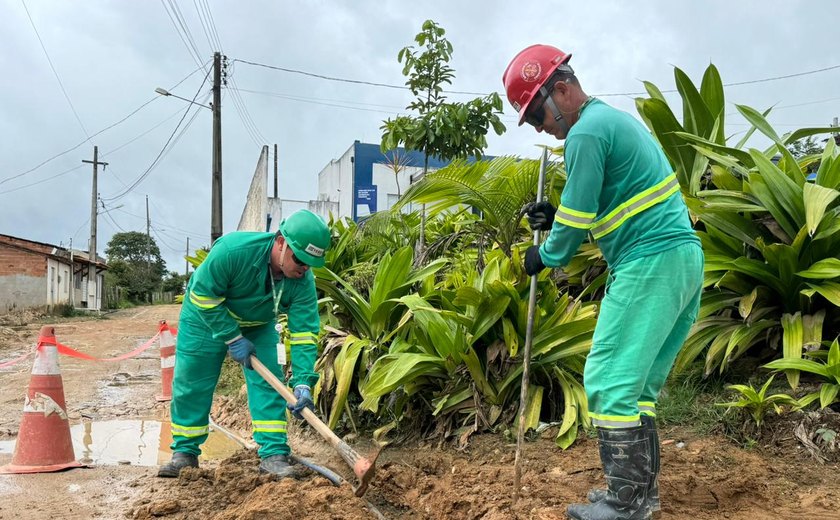 Obras de água e esgoto vão gerar oportunidades de emprego em São Luís do Quitunde