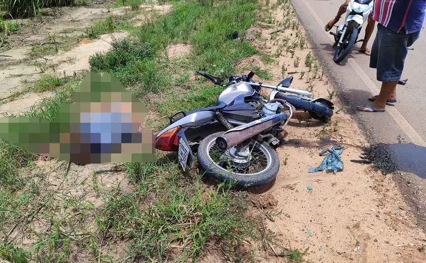 Colisão entre motos deixa dois mortos na BR-101, em Junqueiro