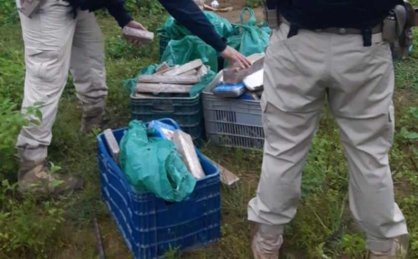 PRF e Deic prendem quatro pessoas e apreendem 165 kg de maconha em fiscalizações