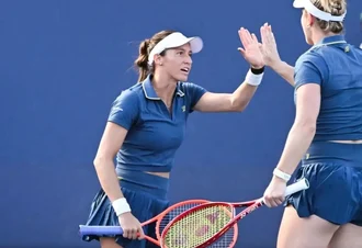 Luisa Stefani vai às quartas de final nas duplas femininas do US Open