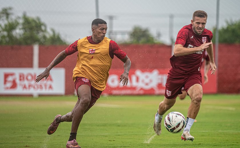 CRB realiza atividades no sábado e no domingo de olho na 15ª rodada