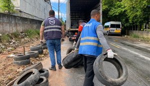 Operação Calçada Cidadã remove cercas irregulares no bairro Petrópolis