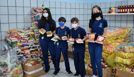 Mais de 3,5 toneladas de alimentos e 3 mil itens de higiene são arrecadados durante gincana escolar