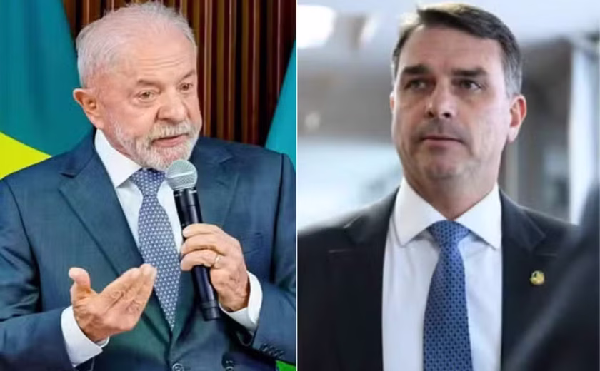 Quaest: Lula lidera com 45% contra 37% de Flávio Bolsonaro no 2º turno