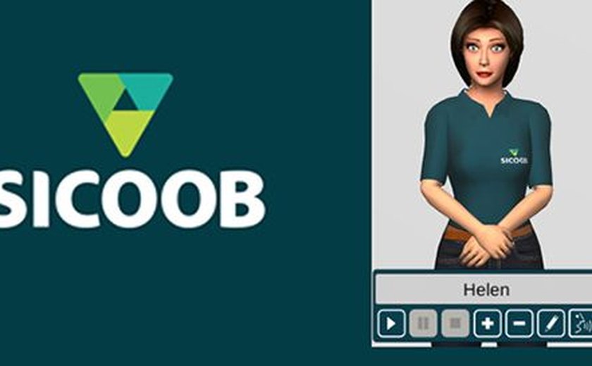 Sicoob lança assistente virtual para traduzir site em Libras