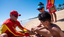 Mais de duas mil pulseiras de identificação serão distribuídas em praias de Alagoas