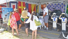Capitania dos Portos de Alagoas divulga Mentalidade Marítima durante Torneio Internacional de Beach Tennis