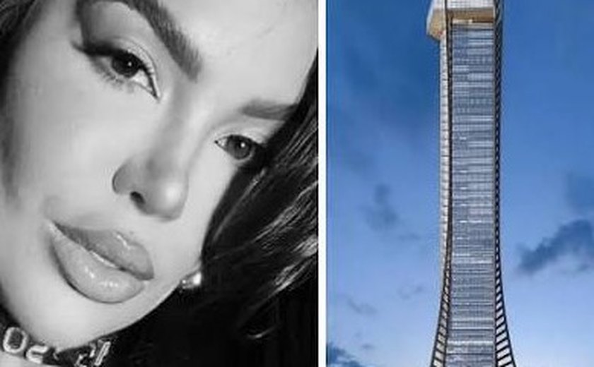 Influencer brasileira morre ao cair de 27º andar de prédio em Dubai