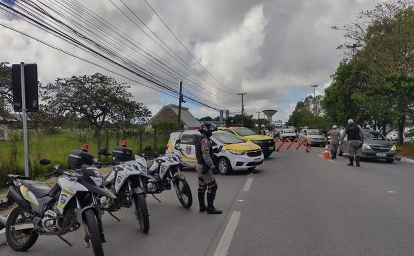 Batalhão de Trânsito realiza a Operação Aquila, em Maceió