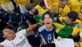 Torcedor japonês viraliza com 'ataque de raiva' após derrota para o Brasil