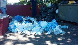 Hospital na Gruta de Lourdes é autuado por descarte irregular de resíduos