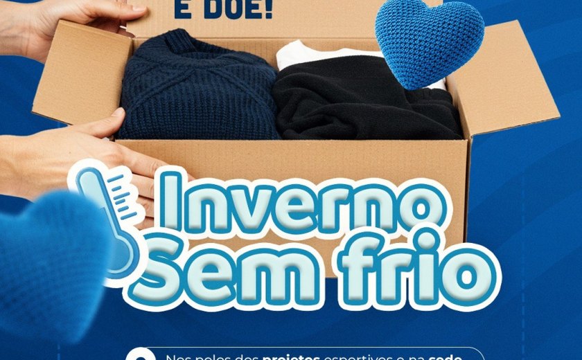 Semesp lança campanha Inverno Sem Frio para arrecadação de agasalhos