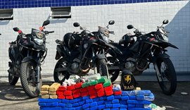 PM/AL apreende 110 kg de drogas e 17 armas de fogo em cinco dias