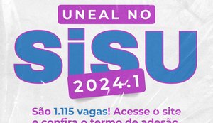 Uneal oferta 1.115 vagas para cursos de graduação pelo SiSU 2024