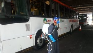 Empresas de ônibus de Maceió adquirem pulverizadores para reforçar limpeza dos veículos