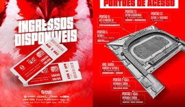 CRB começa a vender ingressos para jogo contra o Operário-PR nesta quarta (6)